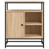 Sideboard Sonoma Oak 69x35x80 cm Engineered Wood UK