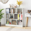 Office 100 CM Wood Display Shelf 8-Cube Bookshelf