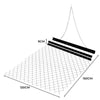 Drag Harrow 4ft Wide x 5ft Long 2.4m Chain ATV Tractor Lawn Rake Levelling Steel