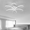Square/Ring LED Ceiling Lamp Cool White Light Chandelier Fixture Bedroom Living