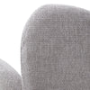 Modern Chenille Swivel Lounge Sofa Chair Single Padded Seat 360° Rotary Chair