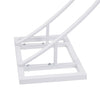 Heavy Duty Metal Double Pole Round Wedding Backdrop Stand Arch Garden Arbor Deco