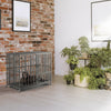 38inch Large Dog Cage Thicken Steel Crates Kennel Home Yard Garden Carrier