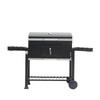 XXL BBQ SMOKER BARBECUE OUTDOOR CHARCOAL PORTABLE GRILL TROLLEY CAMPING GARDEN