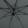 Patio Parasol Base Sets Offset Cantilever Umbrella Sun Shade Rainproof Canopy