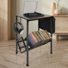 Record Player , Turntable Stand Vinyl Albums Storage Organizer Table with Wheels