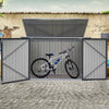 Panana Galvanized Steel Garden Storage Shed Bike Metal Pent Roof Tool Shed House
