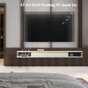 Modern 120CM Floating TV Stand Wall Mounted Media Console Modern Storage Shelf