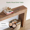 160cm Solid Wood Console Table Entryway Sofa Table for Living Room, Hallway