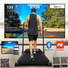 12 Km/h Walking Pad Foldable Smart Running Machine Treadmill Home & Office UK