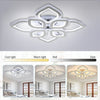 LED Crystal Ceiling Light Semi Flush Mount Ceiling Lamp With RGB Backlight Nsdpg