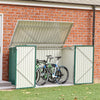 Large XL Garden Lockable Bicycle Storage Bike Tool Box Sheds Outdoor Garbage Bin