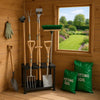 Tools Tidy Holder Stand 2 Shelf Unit Storage Rack Garden Shed Garage Organiser