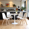 Set of 2 Tulip Dining Chairs Designer Chairs Wooden Home Office Kitchen