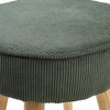 Chic Fabric Upholstered Dressing Table Vanity Stool Bedroom Living Room Chair