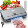 80KPA Vacuum Sealer Magnetic Lid 10-in-1 Double Heat Seal Touch Panel 130W Food