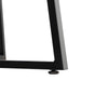 Small Round Glass Dining Table Breakfast Kitchen Living Room Office Furniture