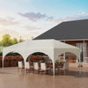 3x 6m Pop up Gazebo, Premium Gazebo with Sides, Weatherproof, Uv-Resistant