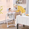 Baby Highchair Adjustable Folding Infant High Chair Toddler Dining Feeding Chair