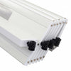 Bi Folding Door Wood Effect PVC Panel Magnetic Sliding Accordion Concertina Door