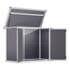Plastic Outdoor Garden Shed 5x3FT Plant Tool Storage Garage Tool Shed Box House