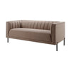 Dusk Madison Sand Velvet 2 Seater Sofa RRP £609