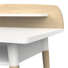 Poppy Kids Study Desk With Hutch Childrens Study Table - Matt White & Oak