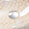 Marble Effect Bathroom Vanity Countertop Wash Basin Oval Ceramic Washing Sink