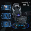 Ergonomic Gaming Chair Massage Office Computer Seat 150° Recliner with Footrest