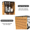 Braiding Hair Rack,Height Adjustable Hair Extension Holder With Storage