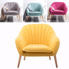Soft Fabric Tub Chair Armchair Cushioned Seat Dining Room Modern Office Dwelling