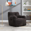 Large Beanbag Chair Teddy Velvet Bean Bag Sofa Adult Gaming Tub Armchair Bedroom