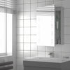 Wall Led Mirror Medicine Cabinet Touch Switch Shaver Socket Shelves Adjustable