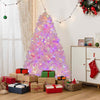 Pre-Lit Decoration Tree 6 FT Tree with 808 PVC Branch Tips-Pink