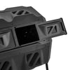 Large Garden Compost Bin Dual Tumbler Rotating Outdoor Composter w/ Sliding Door