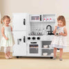 Kids Kitchen Playset Children Pretend Toy Chef Play Kitchen w/Sounds