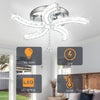 K5 Crystal LED Lamp Ceiling Light Chandelier Living Room Bedroom Pendant Light