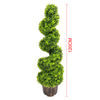 2X Realistic Potted Topiary Trees Artificial Boxwood Fake Grass Plant Tree Ball