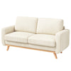 3 Seater Corduroy Sofa Modern Sofa Couch Settee Armchair Room Home Office 172cm