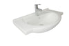 Bathroom Vanity Unit & Under Sink Basin Storage Cupboard Furniture Set White 750