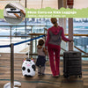 Kids Rolling Luggage Hard Shell Cabin Luggage Kids Carry On Spinner Suitcase