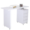Professional Manicure Table Technician Nail Art Beauty Salon Bar Station Desk UK