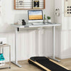 Electric Stand up Home Office Desk Adjustable Desk Sit Stand-White