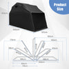 Heavy-Duty Outdoor Motorcycle Shelter 342cm Garage Tent Bike Storage Shed