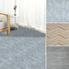 PVC Flooring Roll Wood Plank/Marble Tile Effect Lino Kitchen Bedroom 2M, 5M, 10M