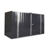 Metal Steel Garden Shed Outdoor Bike Storage House Tools Shed Put 2-3 bikes