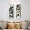 Metal Wall Art Flower Hangings Wall Sculptures Livingroom Decor Ornament 33*21in
