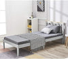Single Bed with Headboard, 3FT Wooden Single Bed Frame for Adults, Kids
