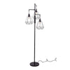 Tall 160CM Floor Lamp Standard Free Standing Living Room 3 Heads Home Wire Cage