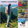Portable Hammock Camping Rocking Chair Folding Swinging Chair w/ Footrest